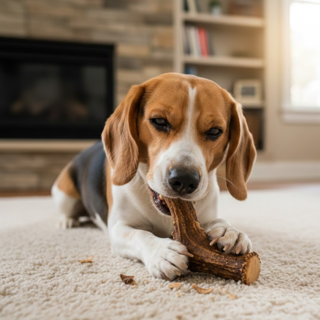 bois de cerf pour chien
