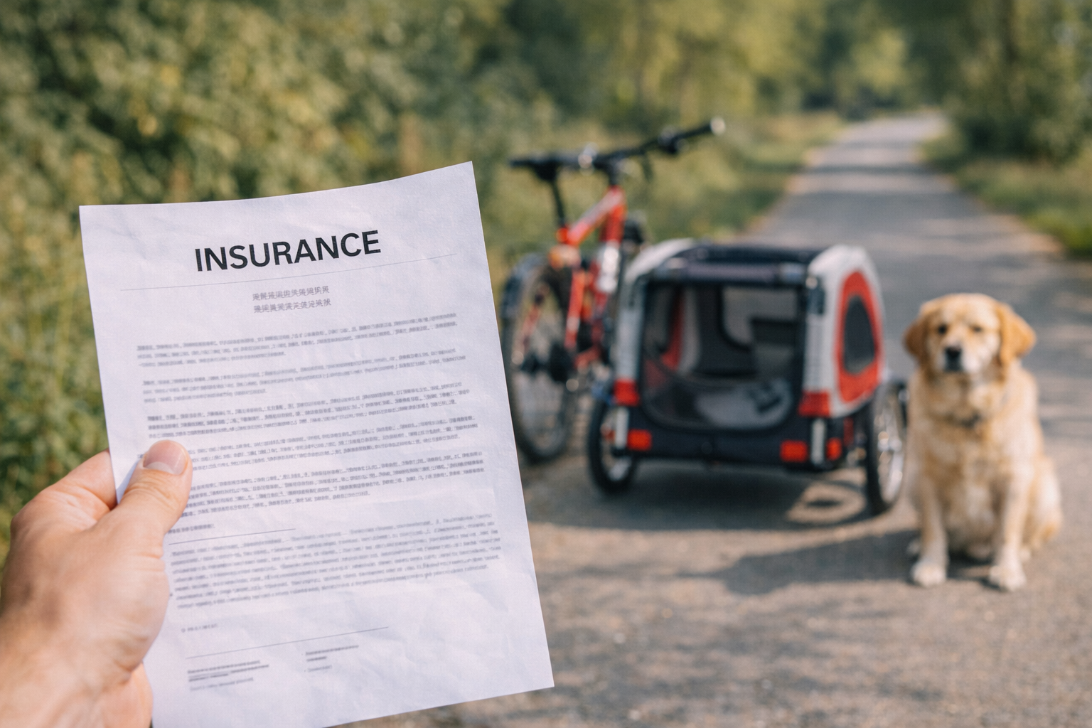 assurance remorque vélo pour chien