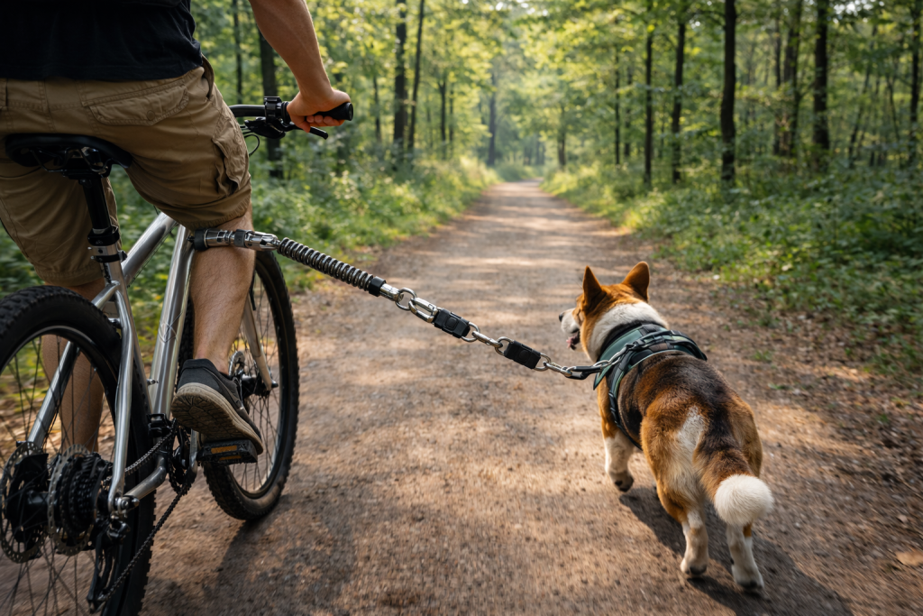 laisse vélo chien