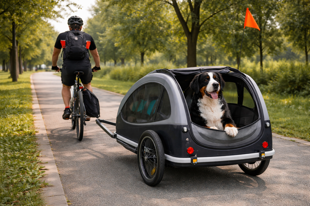 remorque chien hamax