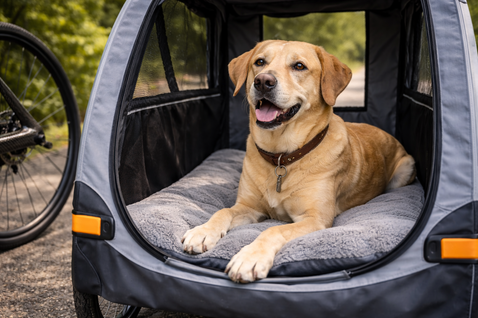 tapis ou matelas pour remorque chien