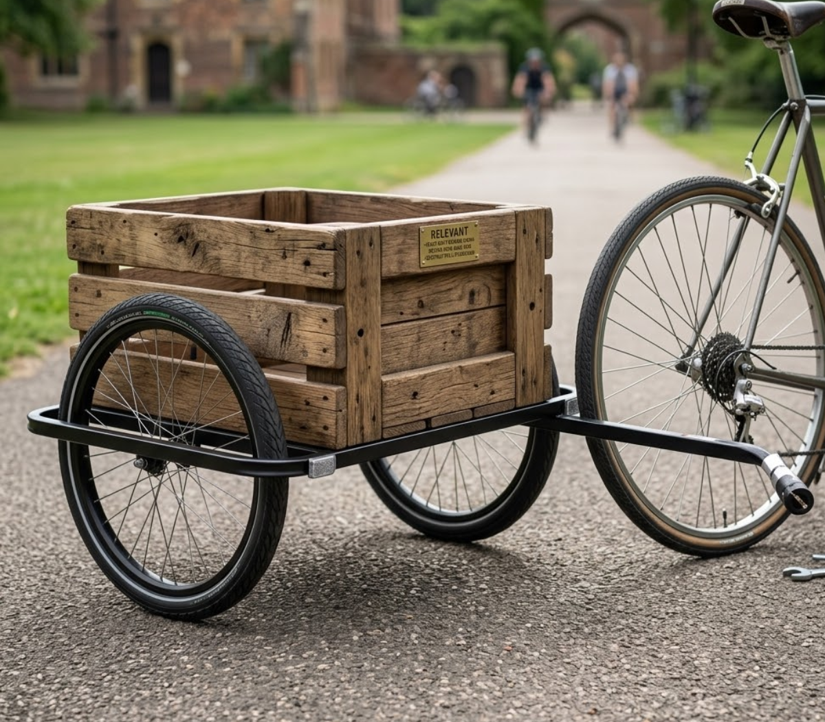 Chariot remorque vélo pour chien 80kg à construire – Image 3